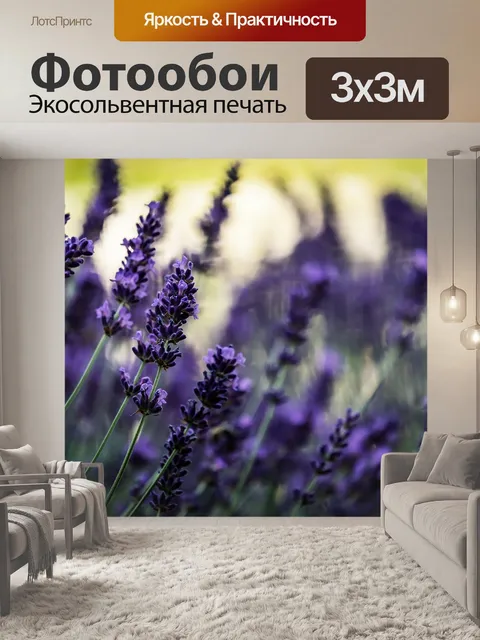 Фотообои Лаванда
