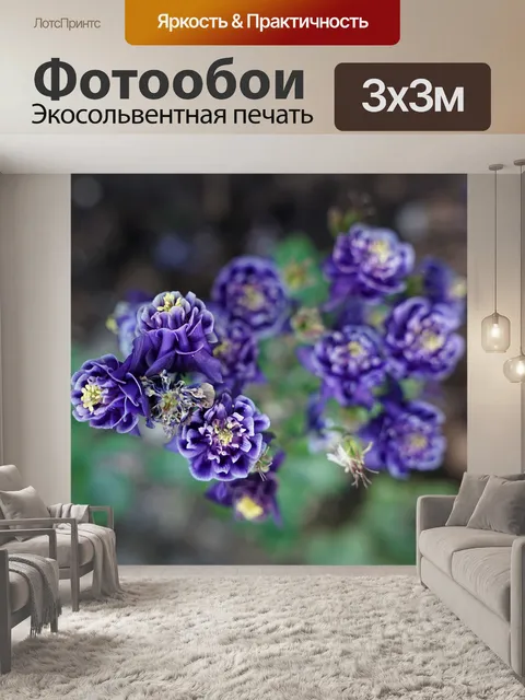 Фотообои Цветы
