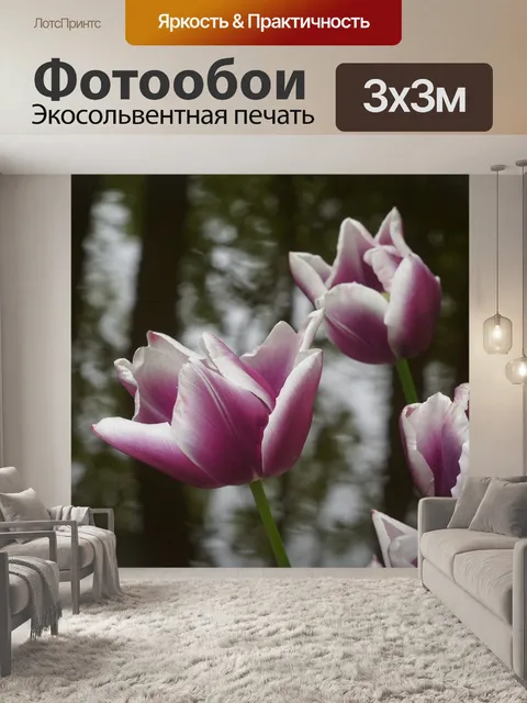 Фотообои Цветы