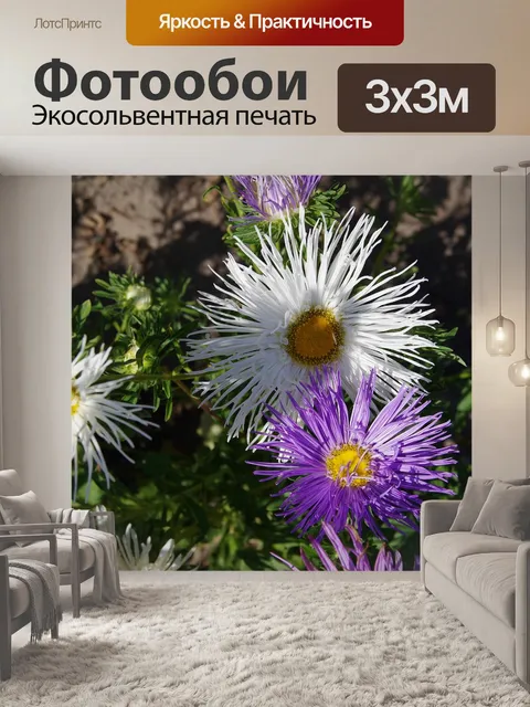 Фотообои Цветы