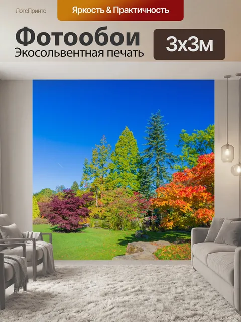 Фотообои Осень в парке