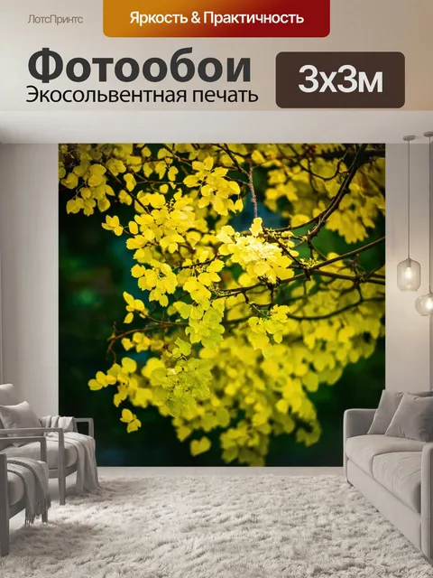 Фотообои природа в стиле барокко