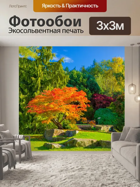 Фотообои Осень в парке
