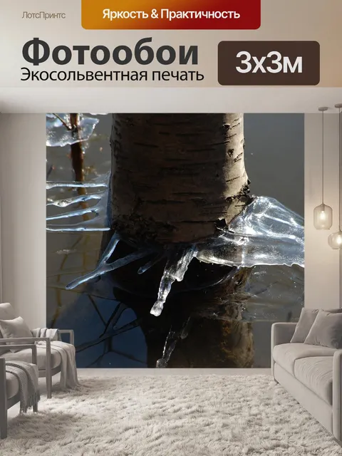 Фотообои Лед