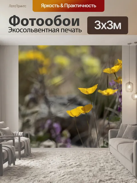 Фотообои Маки