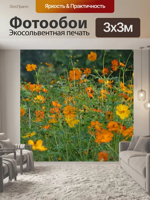 Фотообои Цветы