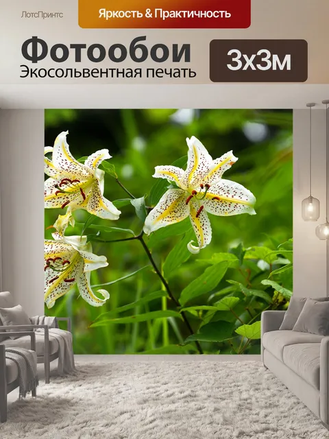 Фотообои Цветы