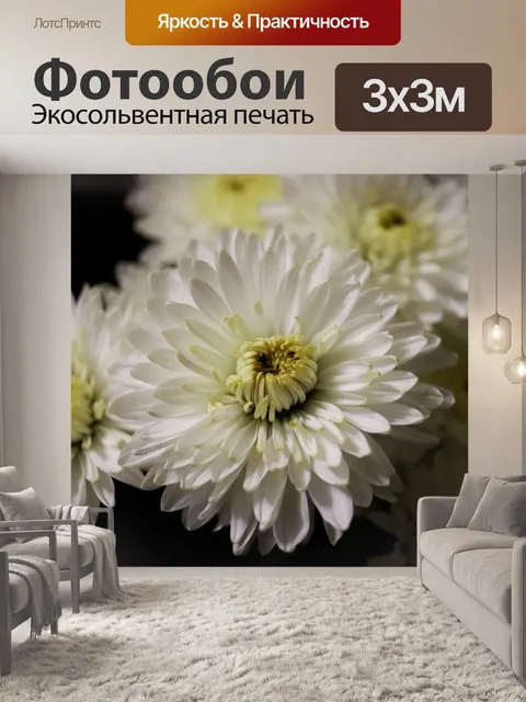 Фотообои Цветы