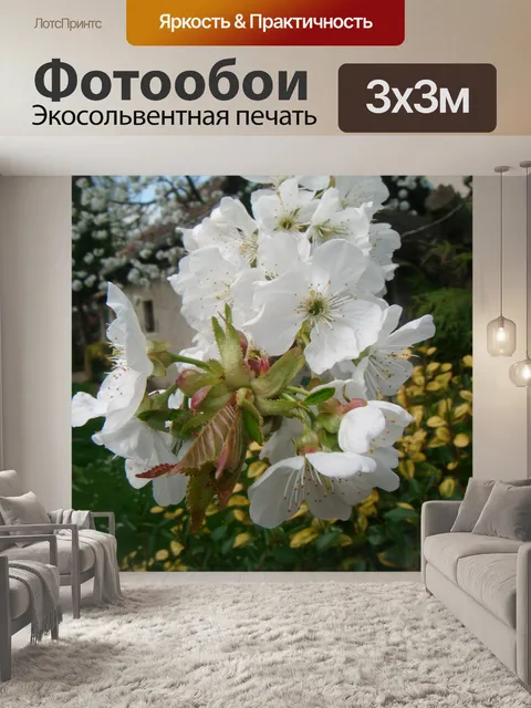 Фотообои Apple, цветы