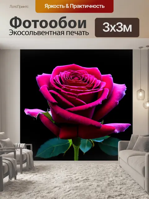 Фотообои розы в стиле тёмное фэнтези