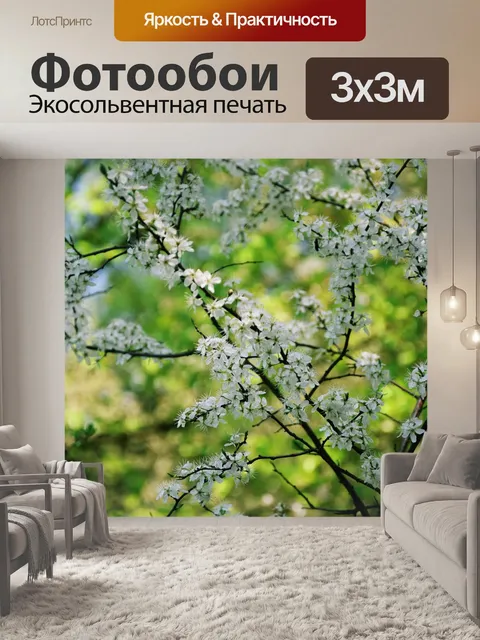 Фотообои Цветы