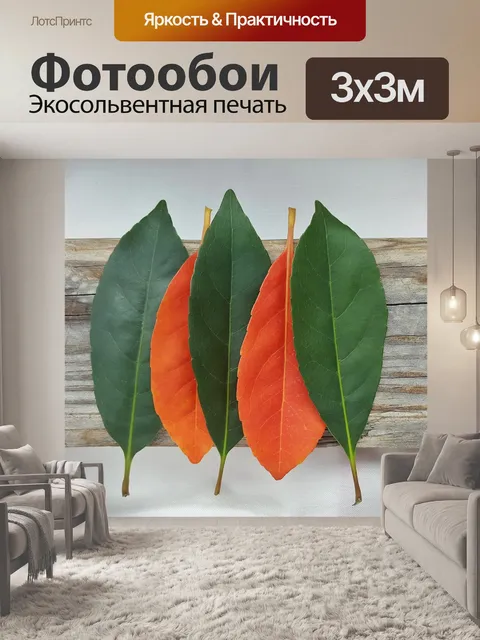 Фотообои Листья
