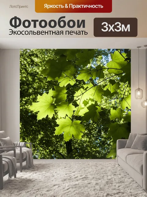 Фотообои Лист