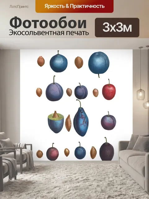 Фотообои Сливы марочные