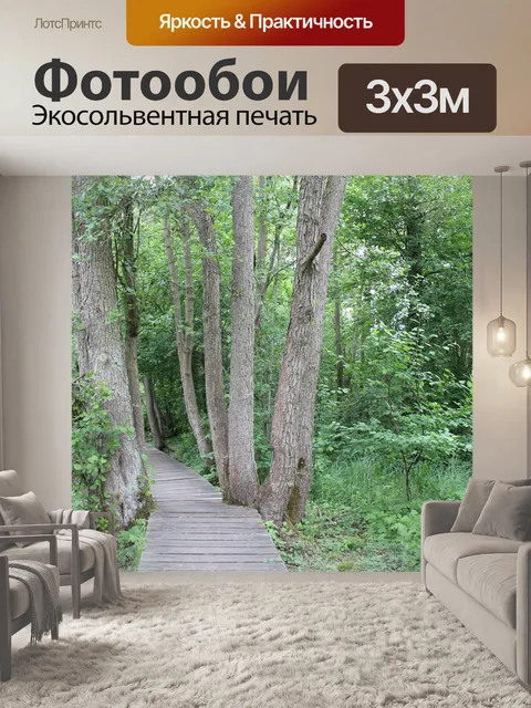 Фотообои Лесная тропа
