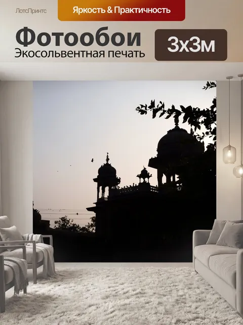 Фотообои Силуэт на закате