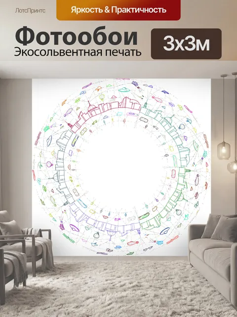 Фотообои Рамка