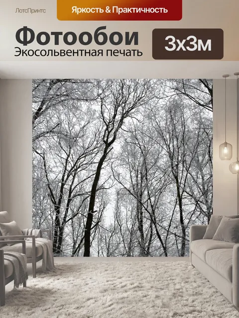 Фотообои Зимнее дерево
