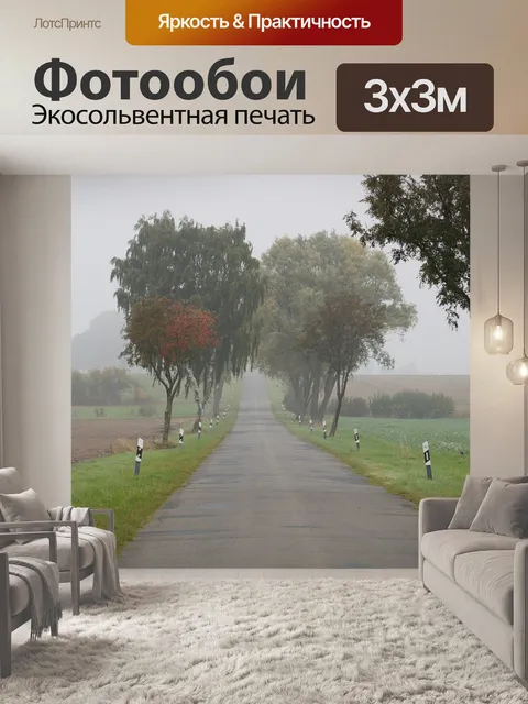 Фотообои Дорога