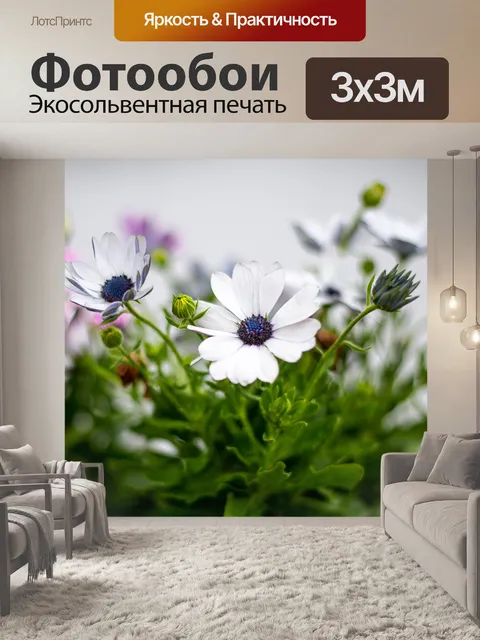 Фотообои Цветы