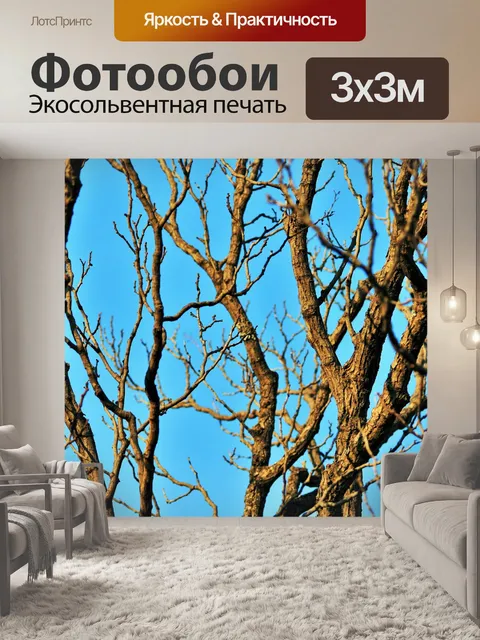 Фотообои голые японские филиалы изюм дерево