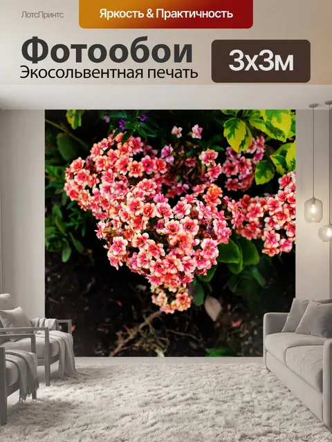 Фотообои Цветы