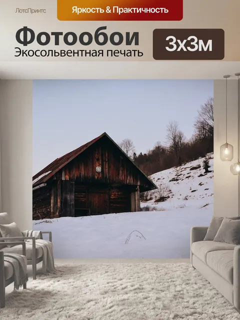 Фотообои Коттедж