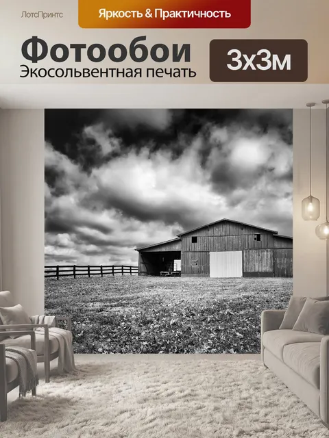 Фотообои Монохромный