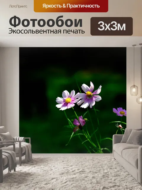 Фотообои Цветы