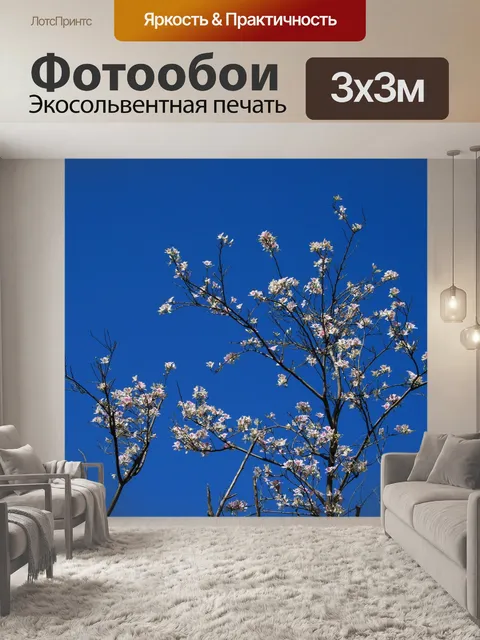 Фотообои футов цветения верблюжья