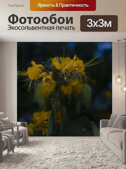Фотообои Цветы