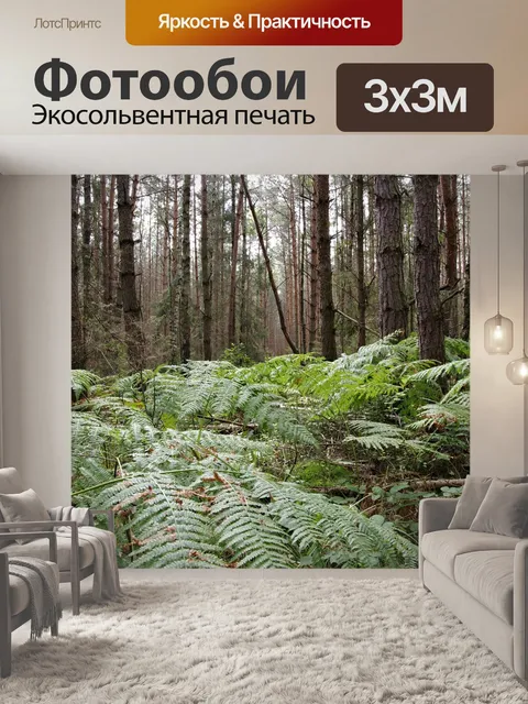 Фотообои Папоротник