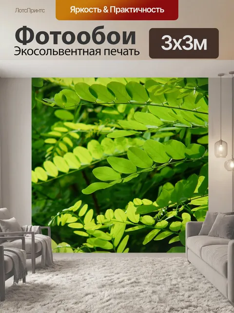 Фотообои Листья
