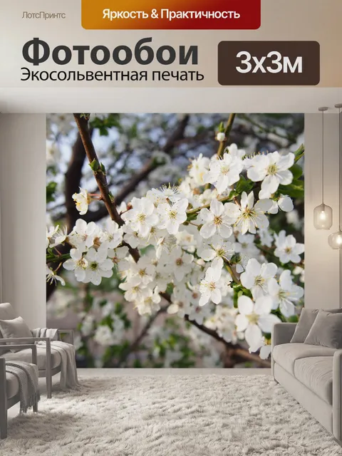 Фотообои Цветы