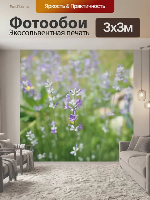 Фотообои Лаванда