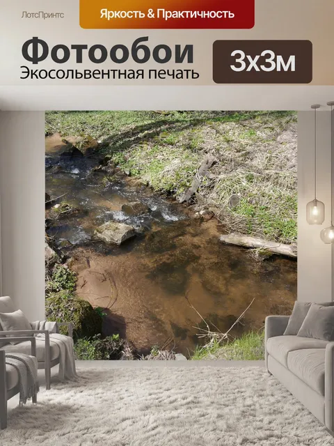 Фотообои Ручей