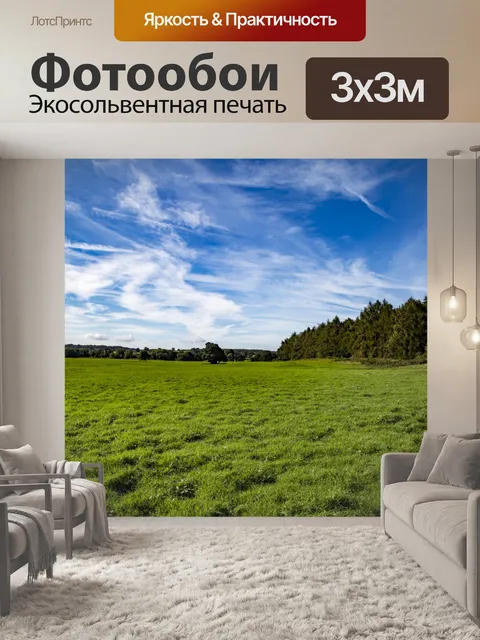 Фотообои Луг и лес