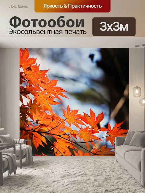 Фотообои Листья