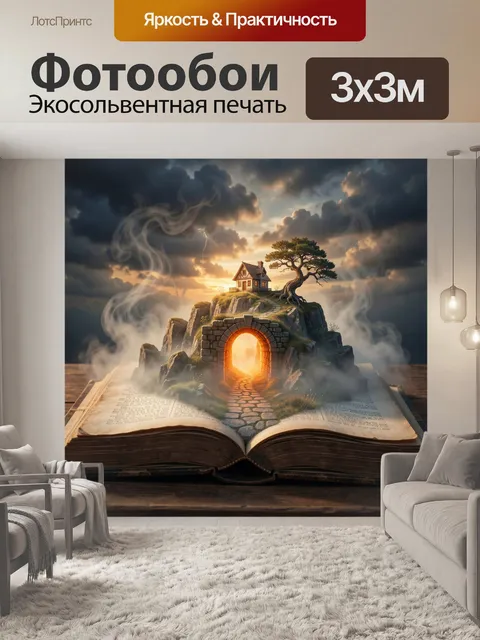 Фотообои Фэнтезийный сюжет с порталом
