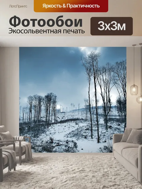 Фотообои Wykarczowany лес