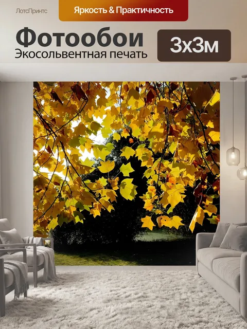 Фотообои Листья