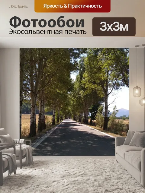 Фотообои Тополя
