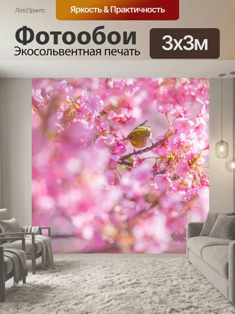 Фотообои Вишни в цвету