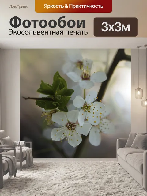 Фотообои Веточка
