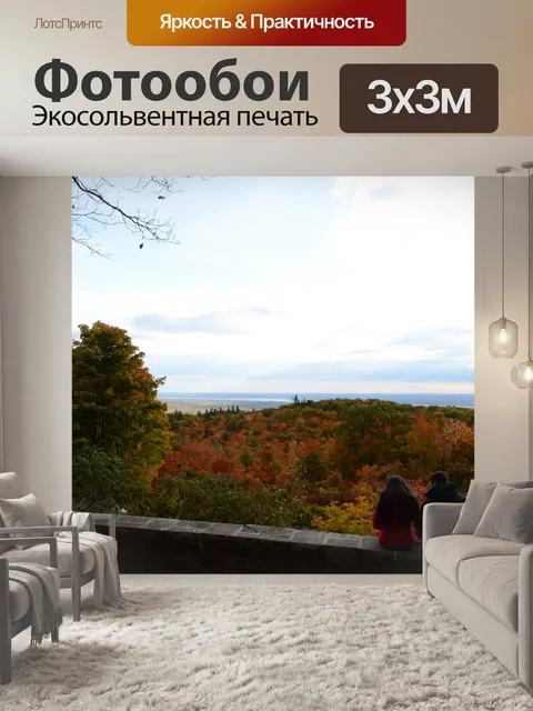 Фотообои Осенние деревья 07