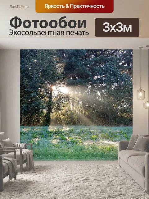 Фотообои Солнечные лучи