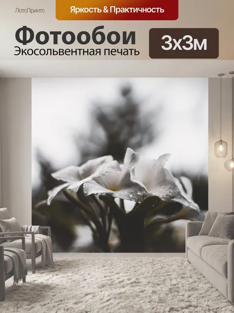 Фотообои Цветы