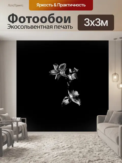 Фотообои Цветы