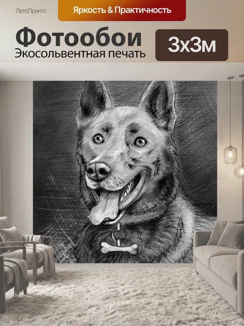 Фотообои Собака