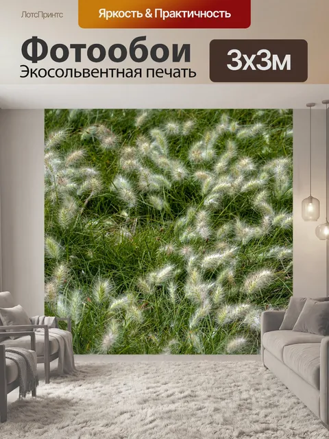 Фотообои трава и сорняки